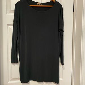 Women’s PIKO Dark Green Top